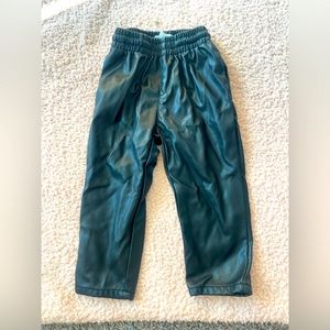 Vegan leather pants